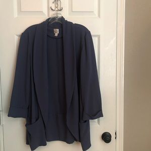 Blue Lauren Conrad boyfriend blazer